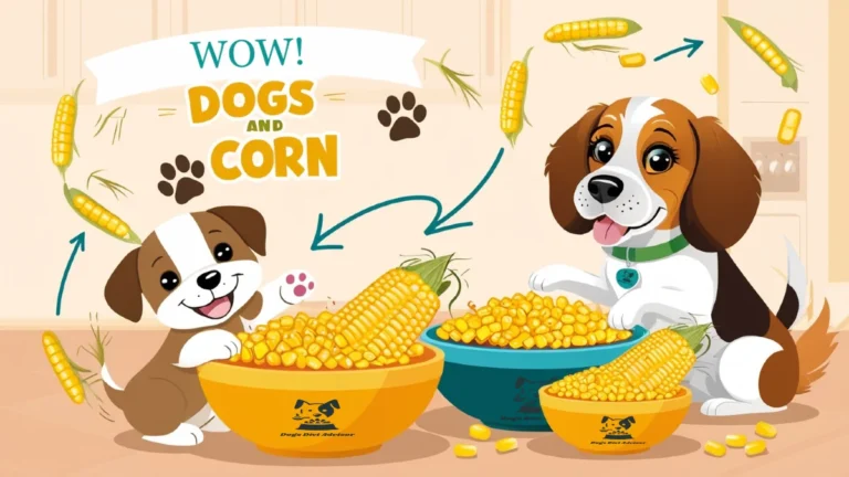 Infographic of Dogs and Corn